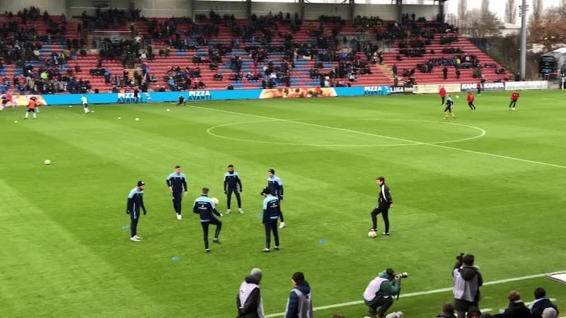 View of Sportpark Unterhaching in Unterhaching, BY