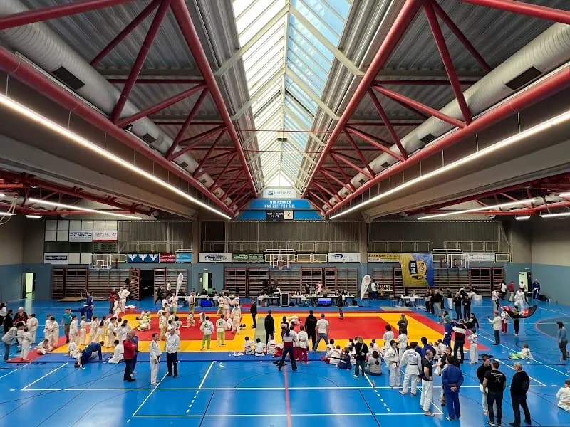 View of Sports center Alte Au in Stockerau, VIE