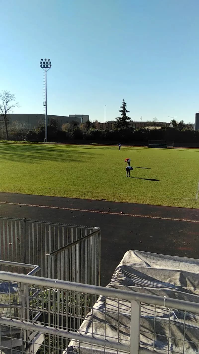 View of Sports Center "Paolo Borsellino" in Peschiera Borromeo, Lombardy