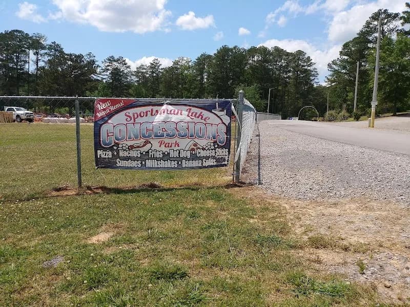 View of Sportsman Lake Park in Cullman, AL