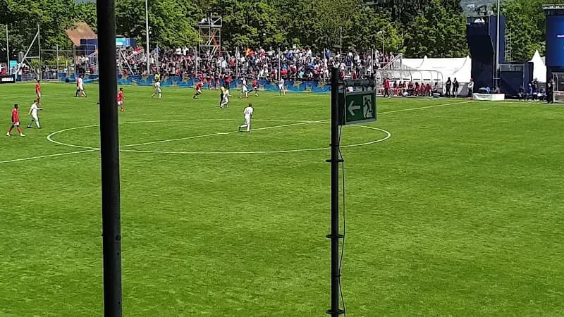 View of Sportzentrum Buchlern in Altstetten, ZH