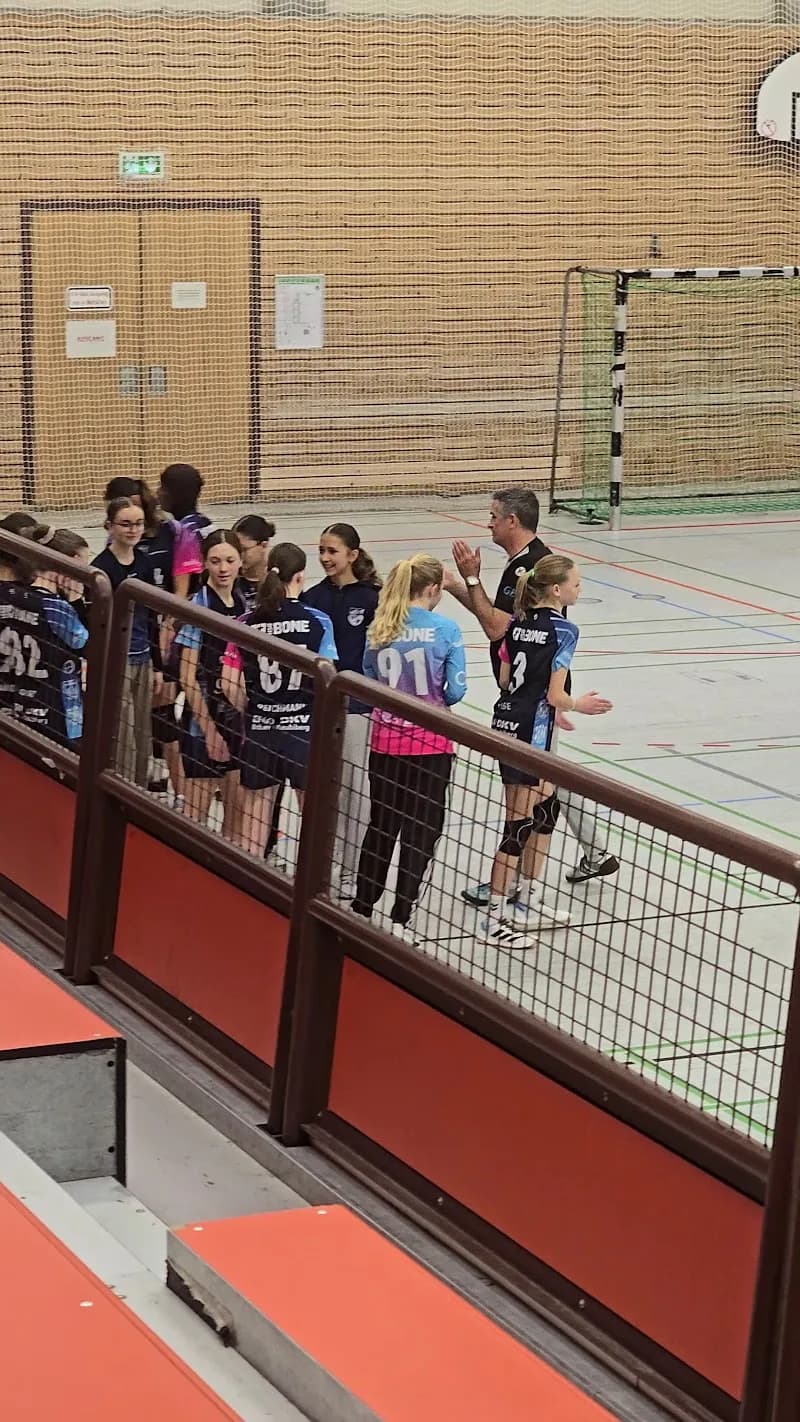 View of Sportzentrum in Neubiberg, BY