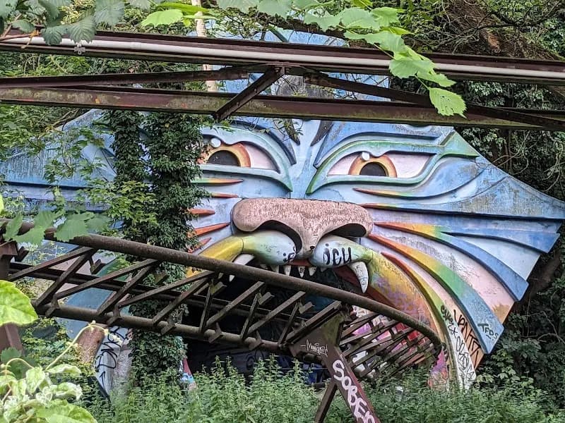 View of Spreepark in Berlin, BE