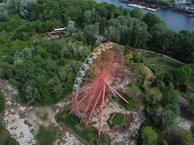 View of Spreepark in Berlin, BE