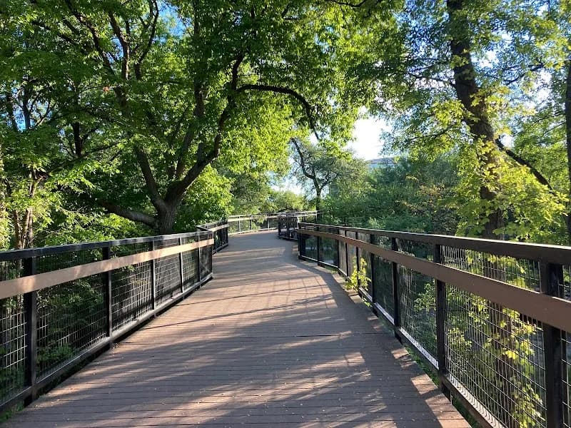 View of Spring Creek Nature Trail in Richardson, TX
