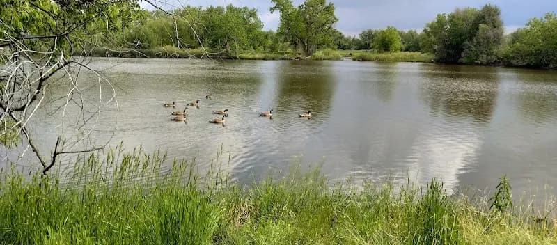 View of Spring Creek Trail in Fort Collins, CO