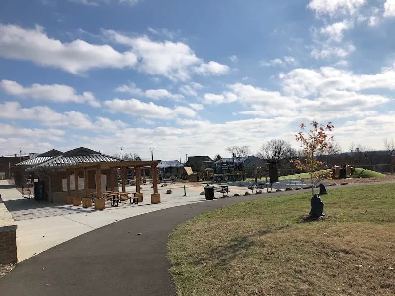 View of Springs Park in La Grange, KY