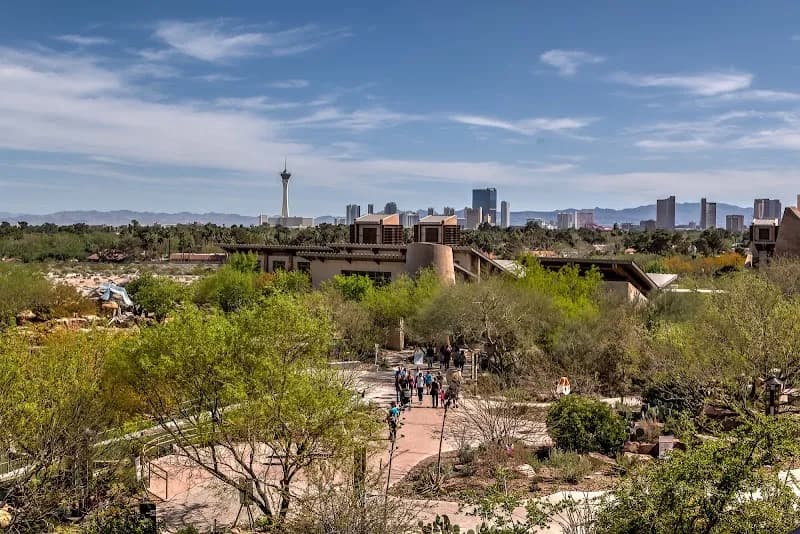 View of Springs Preserve in Las Vegas, NV