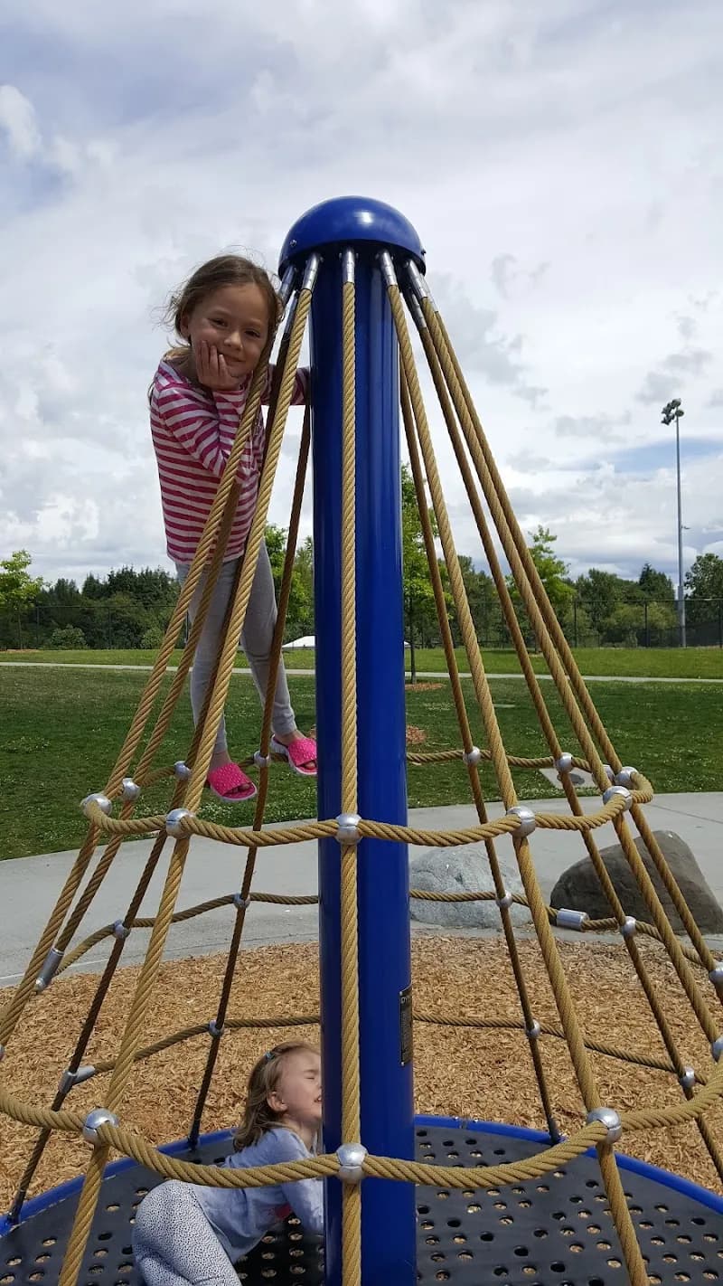 View of Squalicum Creek Park in Bellingham, WA