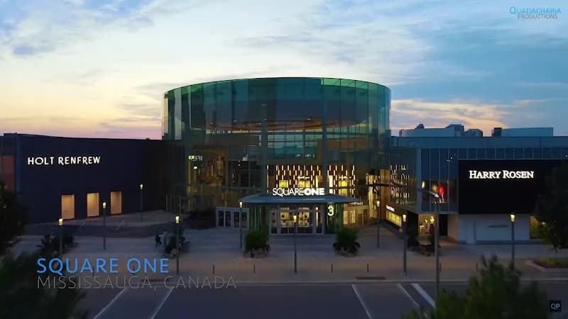 View of Square One Shopping Centre in Mississauga, ON