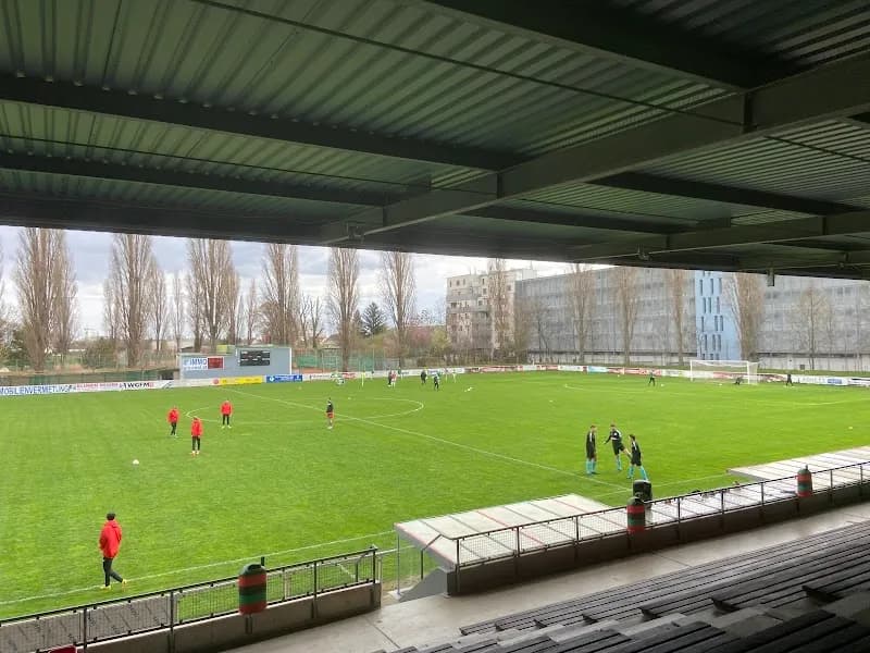 SR Donaufeld sports club in Strebersdorf, VIE
