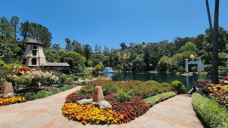 View of SRF Lake Shrine (Reservation Required) in Pacific Palisades, CA