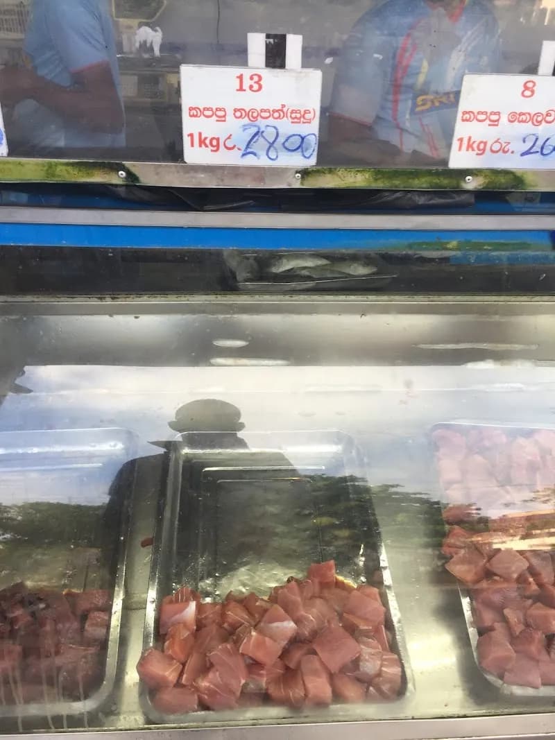 View of SRI LAK FISH MARKET in Panadura, WP