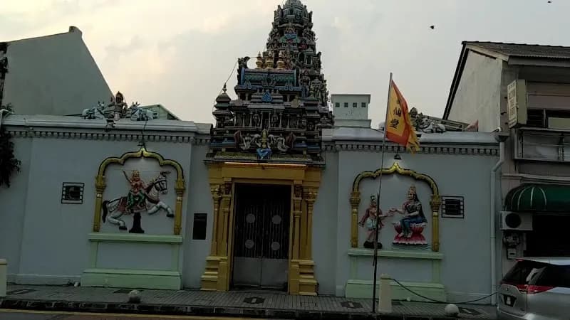 View of Sri Mahamariamman Temple in Penang Hill (Bukit Penang), Penang