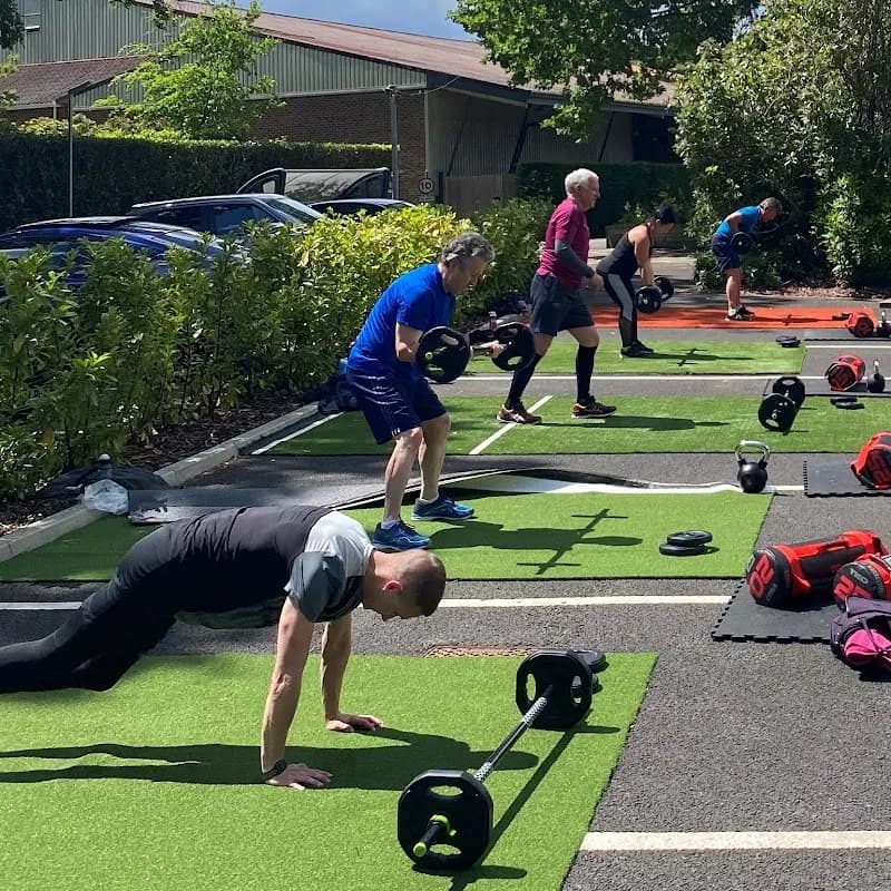 View of St George's Hill Lawn Tennis Club in Weybridge, London