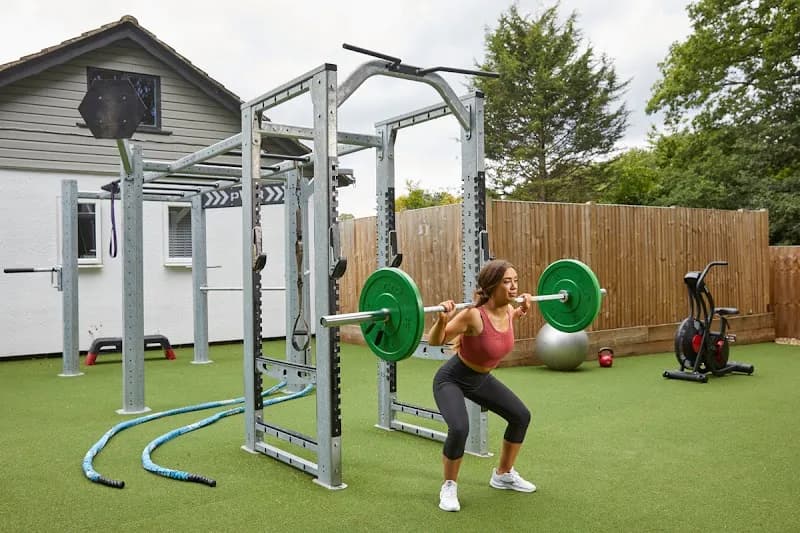 View of St George's Hill Lawn Tennis Club in Weybridge, London