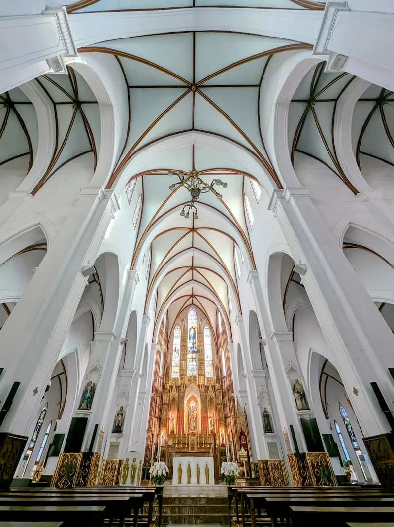 View of St. Joseph Cathedral in Hoàn Kiếm, HN