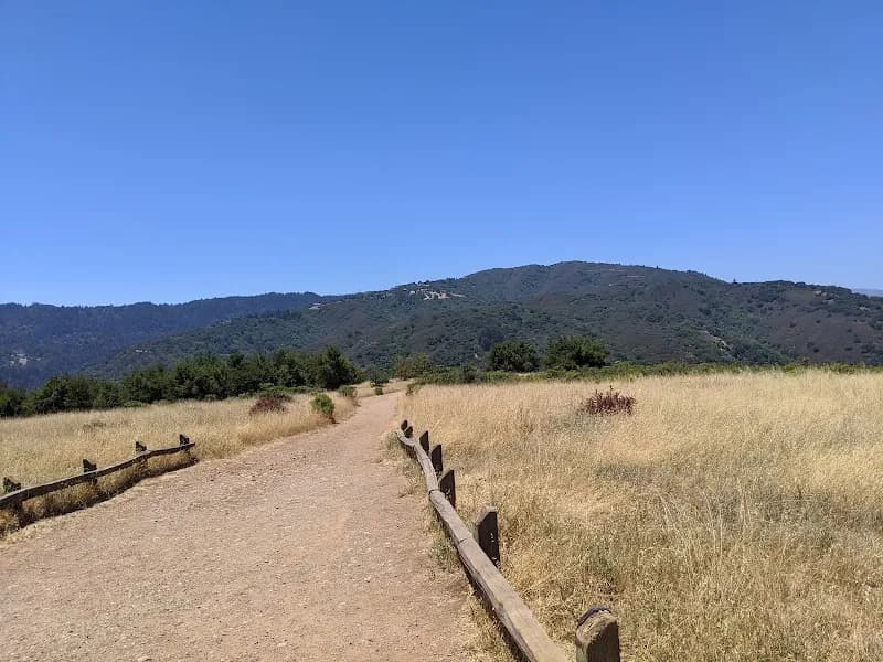 View of St. Joseph's Hill Open Space Preserve in San Jose, CA
