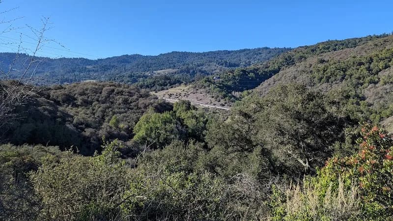 View of St. Joseph's Hill Open Space Preserve in San Jose, CA