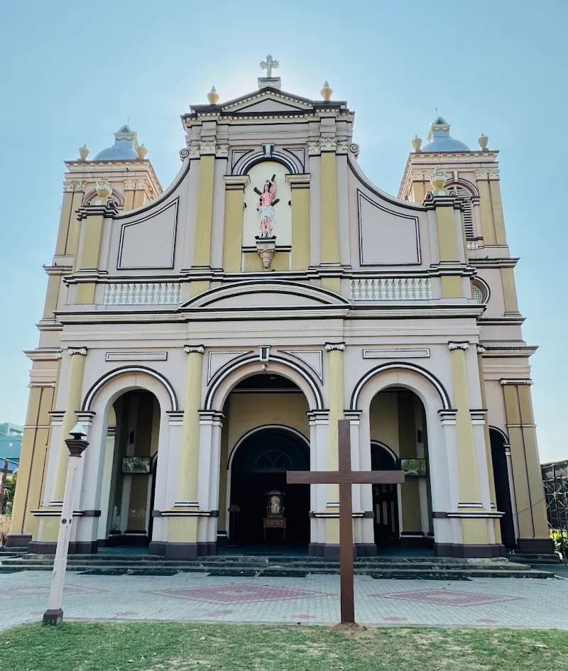 View of St. Sebastian’s Church - Moratuwa | සා.සෙබස්තියන් දේවස්ථානය - මොරටුව in Panadura, WP