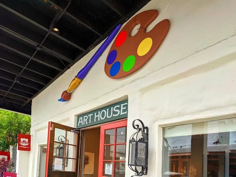 View of St Tammany Art Association in Covington, LA