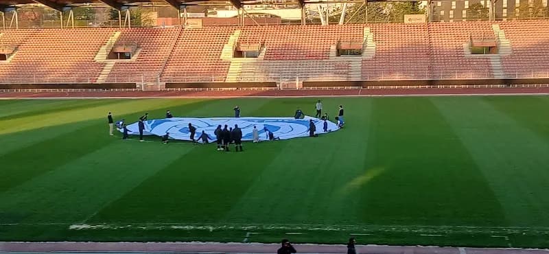 View of Stade Duvauchelle in Créteil, IDF