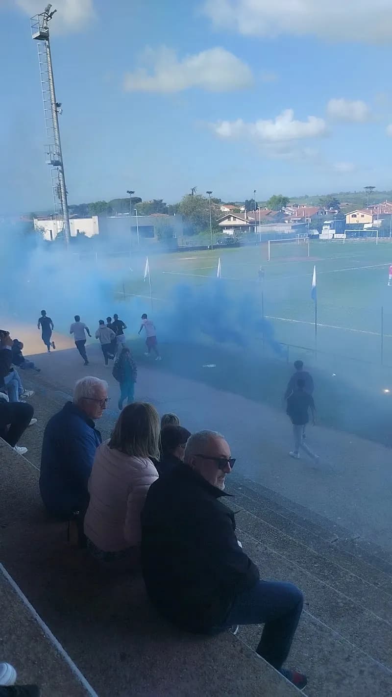 View of Stadio Comunale Ferdinando Capparella in Anguillara Sabazia, Lazio
