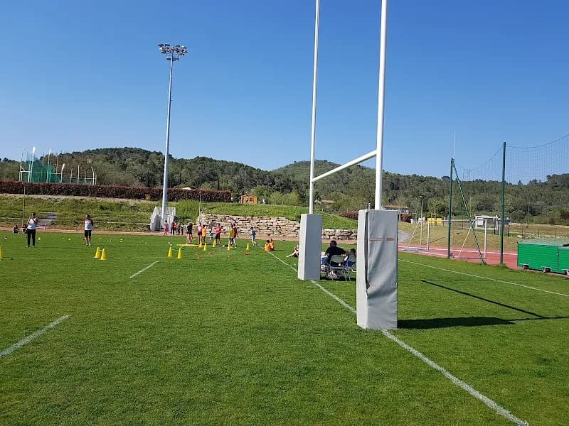 Stadium Tourrettes athletic field in Tourrettes-sur-Loup, PACA