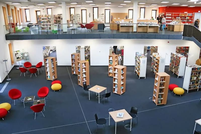 View of Stadtbibliothek Oranienburg in Oranienburg, BB