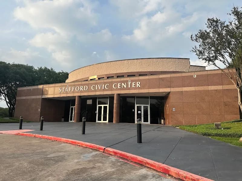 View of Stafford Civic Center in Stafford, TX