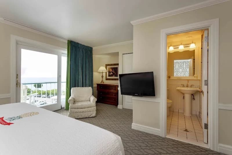 View of Stafford's Perry Hotel in Petoskey, MI