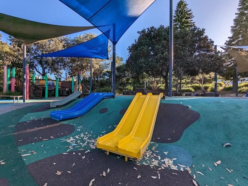 View of Stan Windon Memorial Playground in Coogee, NSW