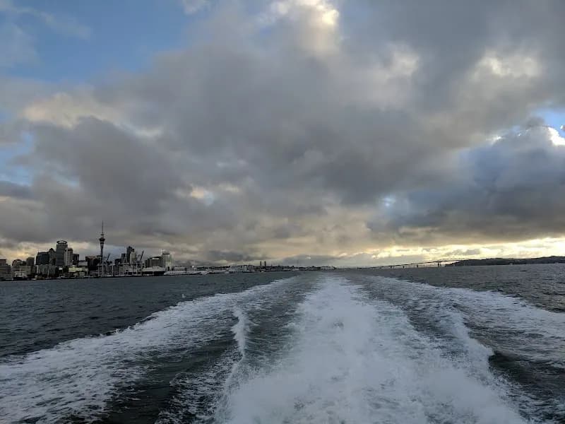 View of Stanley Bay Beach in Takapuna, AKL