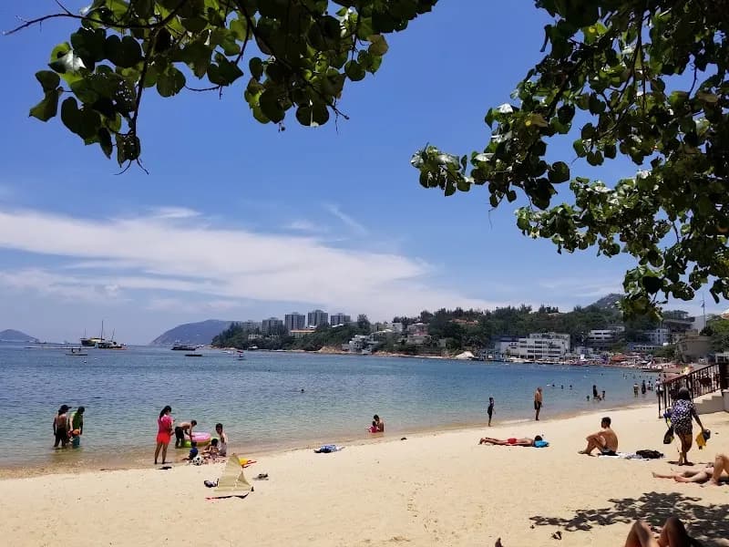 View of Stanley Main Beach in Hong Kong, HK