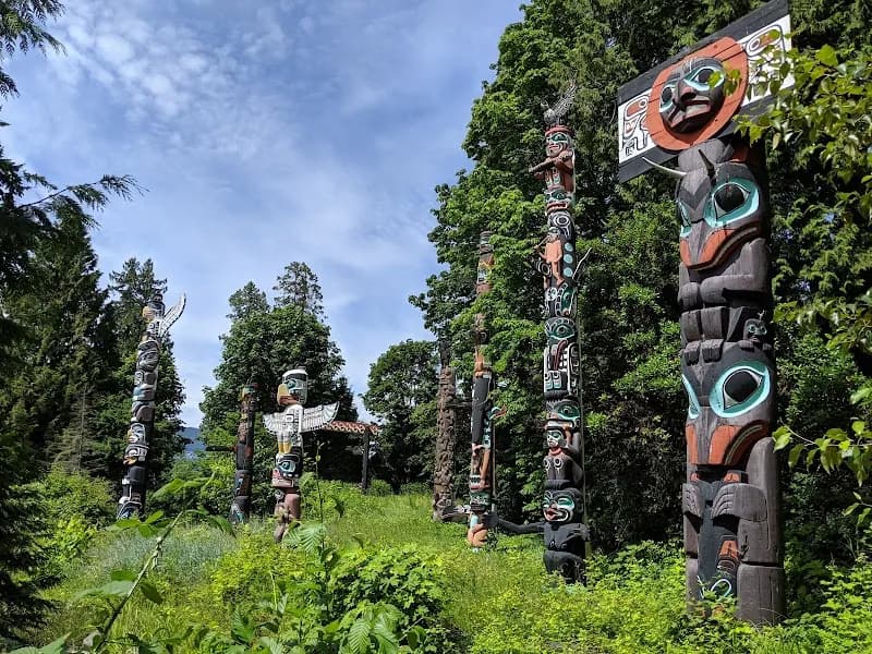 View of Stanley Park in Vancouver, BC