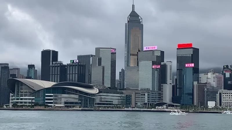 View of Star Ferry in Hong Kong, HK