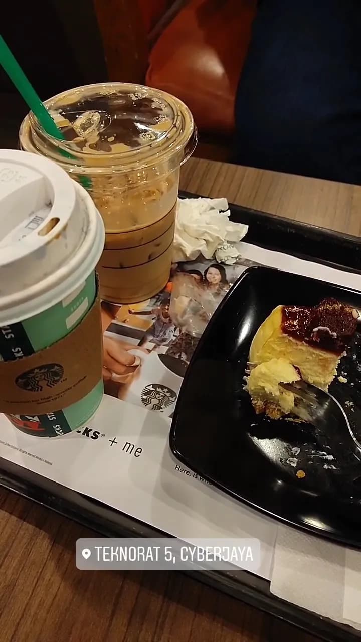 View of Starbucks in Cyberjaya, SG