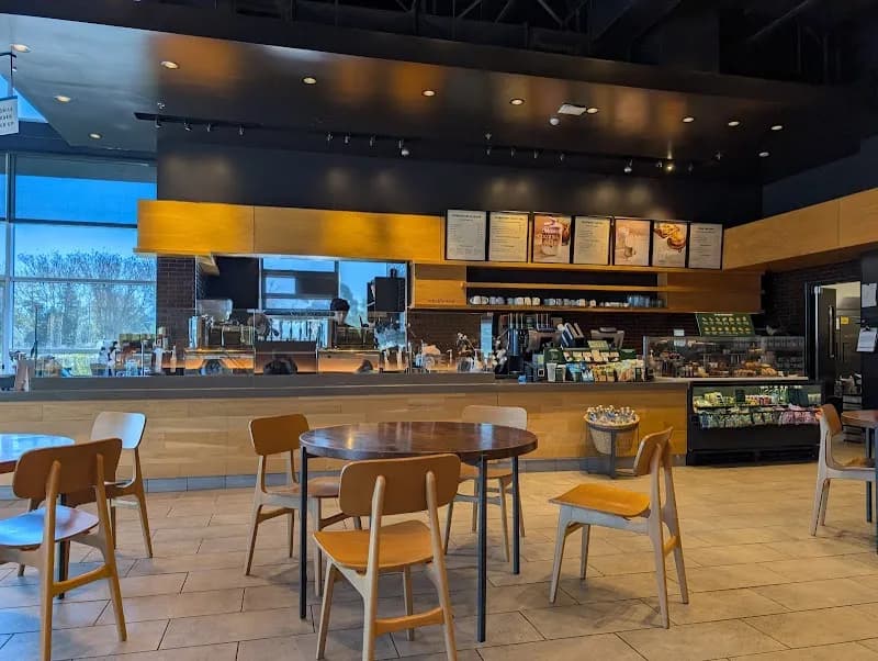 View of Starbucks in Silver Creek Valley, CA