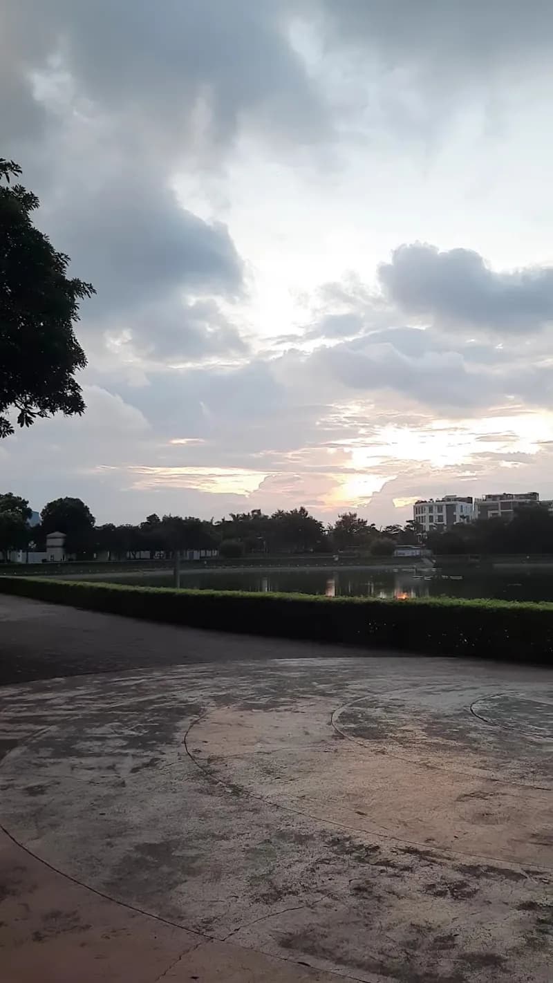 View of Starlake Park in Tây Hồ, HN