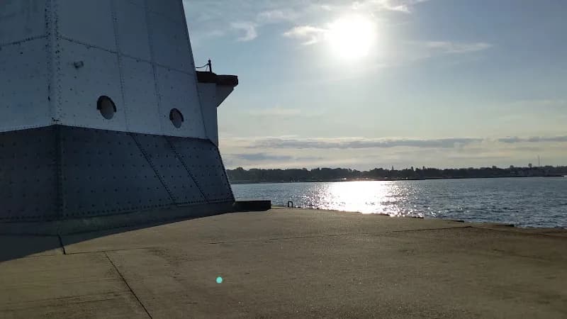 View of Stearns Park in Elberta, MI