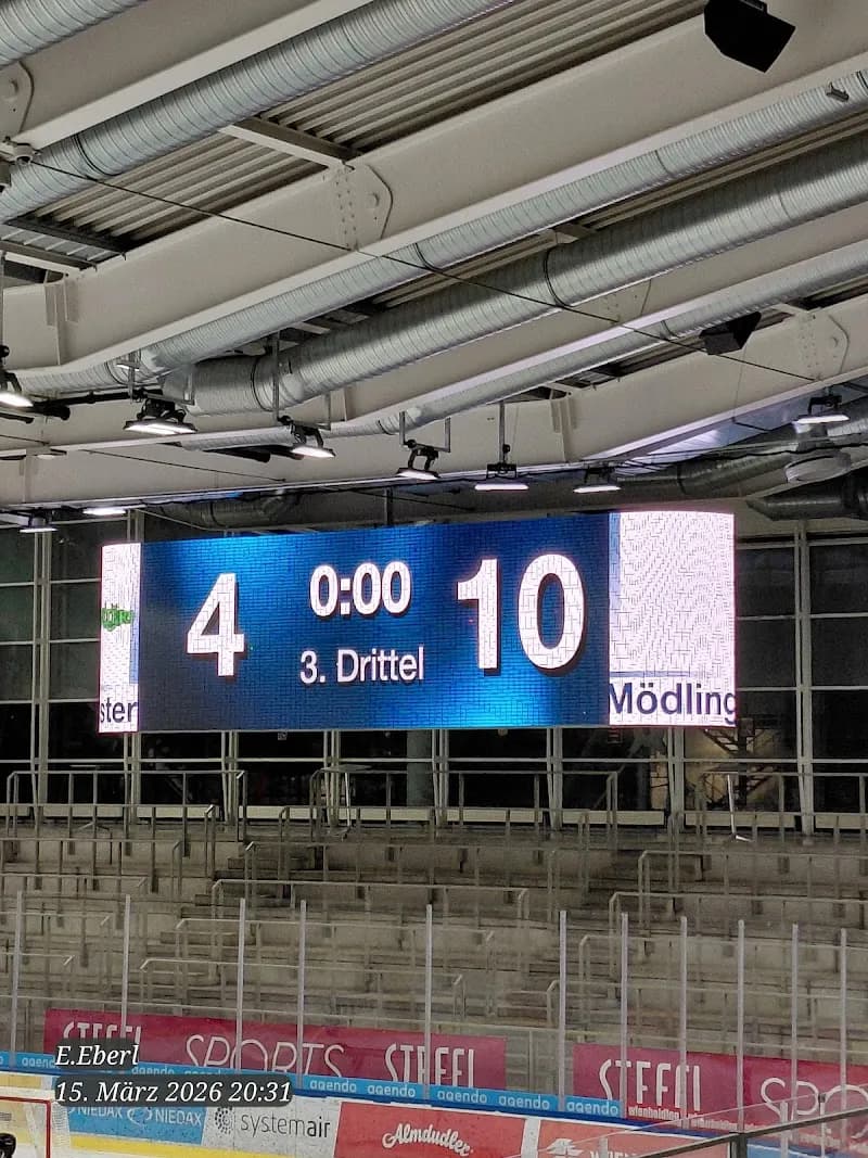 View of Steffl Arena in Aspern, VIE