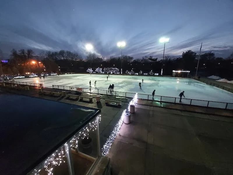 View of Steinberg Skating Rink in St. Louis, MO