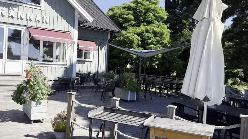 View of Österkärs sea bathing, Trälhavet in Österåker, Stockholm