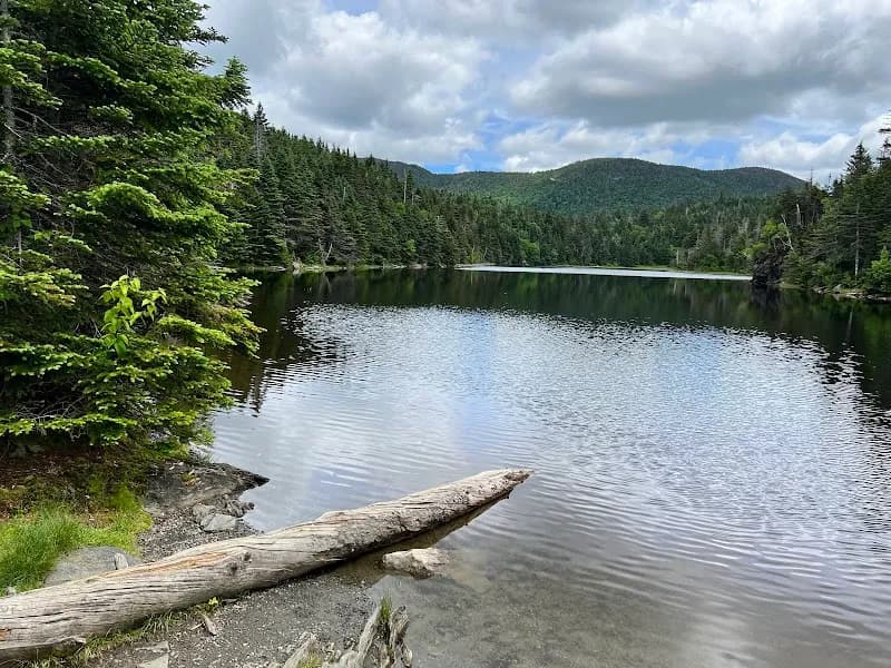 Sterling Pond Trail park in Stowe, VT