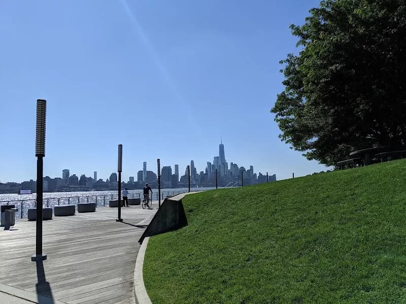 View of Stevens Institute of Technology in Hoboken, NJ