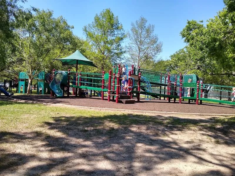 View of Stevenson Park in Friendswood, TX