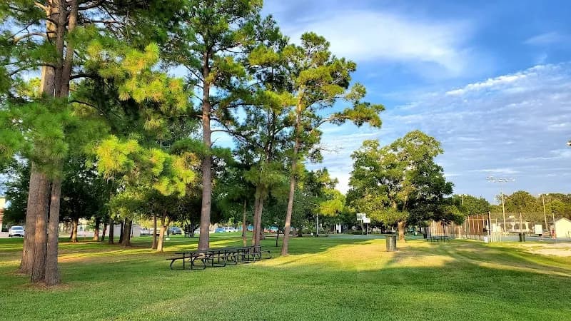 View of Stevenson Park in Friendswood, TX