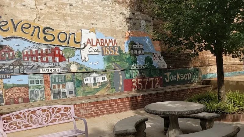 View of Stevenson Railroad Depot Museum in Stevenson, AL