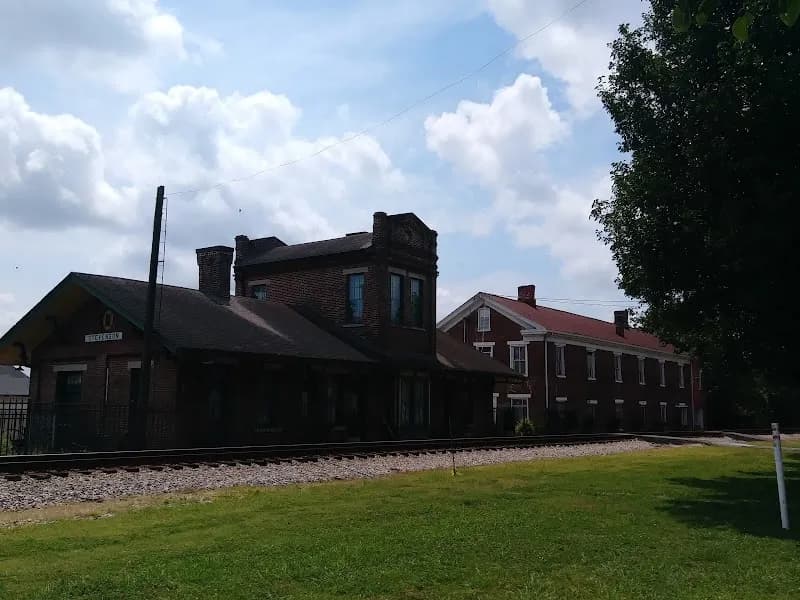 View of Stevenson Railroad Depot Museum in Stevenson, AL