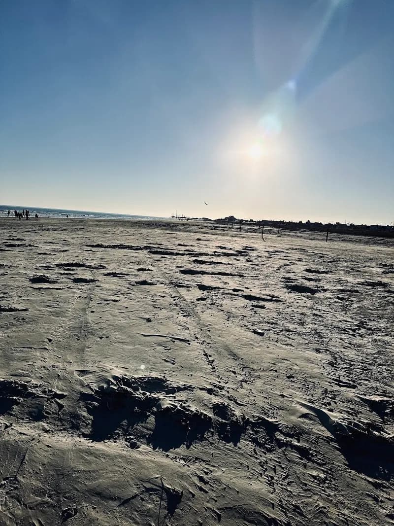 View of Stewart Beach in Galveston, TX